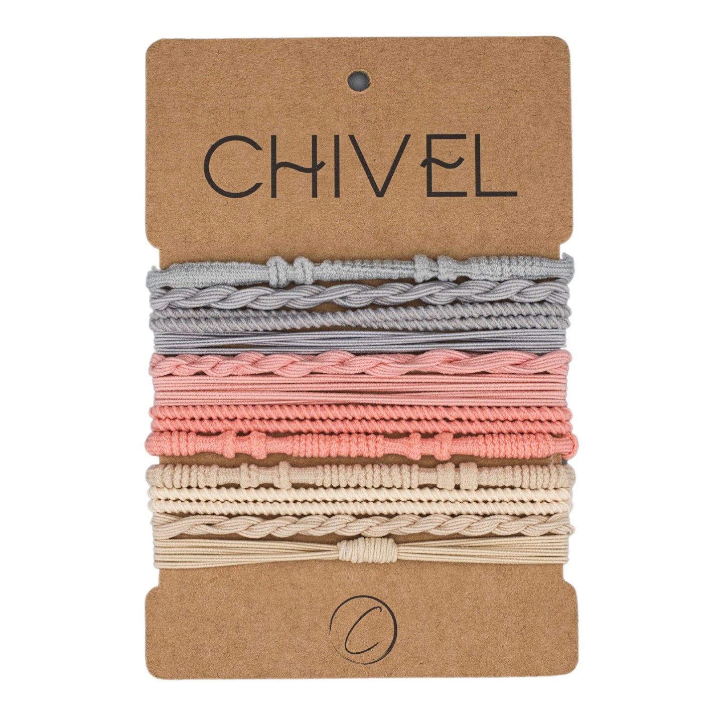 Beachside Beauty - 12er Haargummi Set - CHIVEL