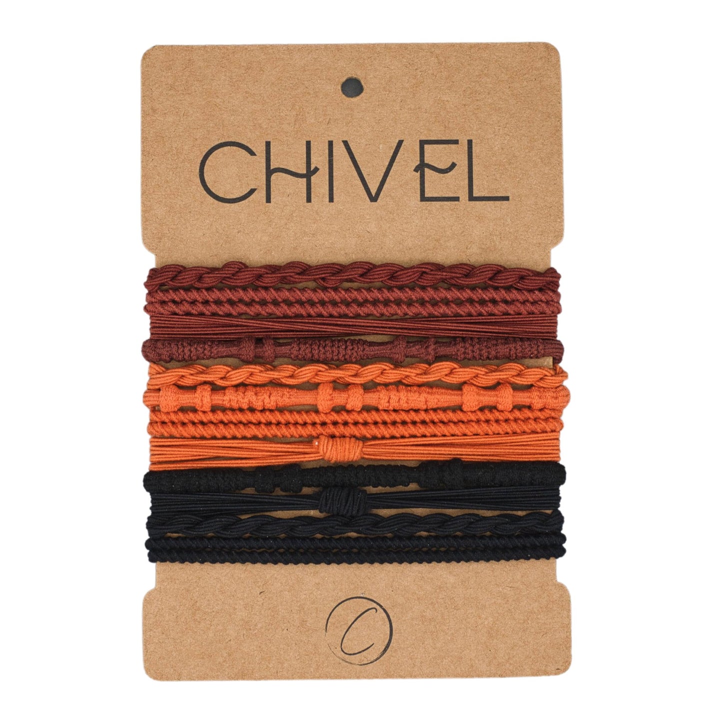 Sunkissed Glow - 12er Haargummi Set - CHIVEL